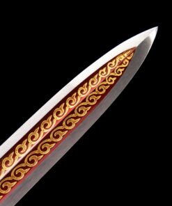 han jian sword high performance manganese steel red blade chinese han 5