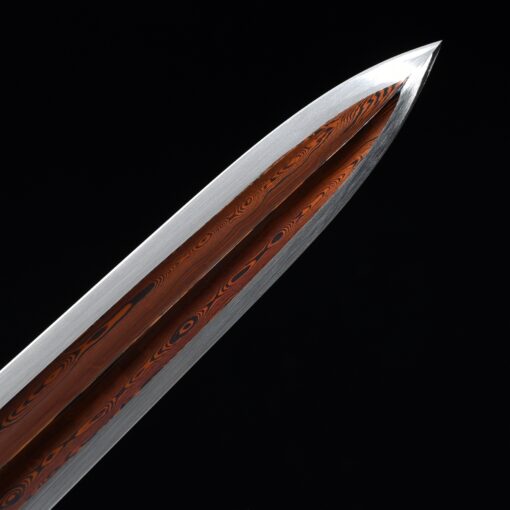 han jian sword high performance pattern steel red blade chinese han dynasty 7