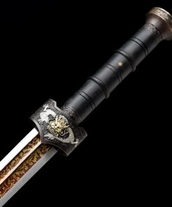 han jian sword high performance spring steel red branding blade chinese han 2