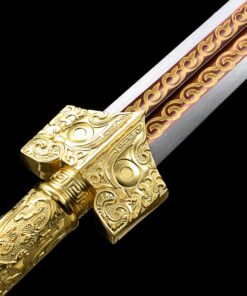 han sword handmade spring steel branding blade chinese han dynasty sword 1