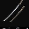 hand forged wakizashi hand forged chinese character retro theme fully