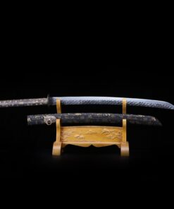 hand forged wakizashi hand forged chinese character retro theme fully 3