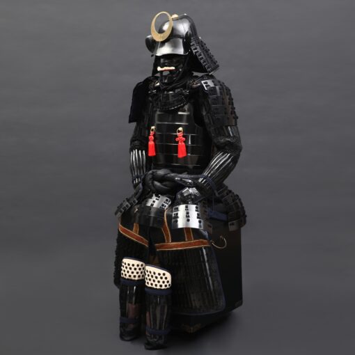 japanese armor handmade oda clan kachi black japanese samurai armor with 4