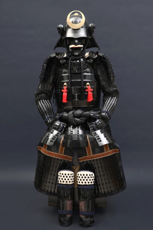 japanese armor handmade oda clan kachi black japanese samurai armor with scaled