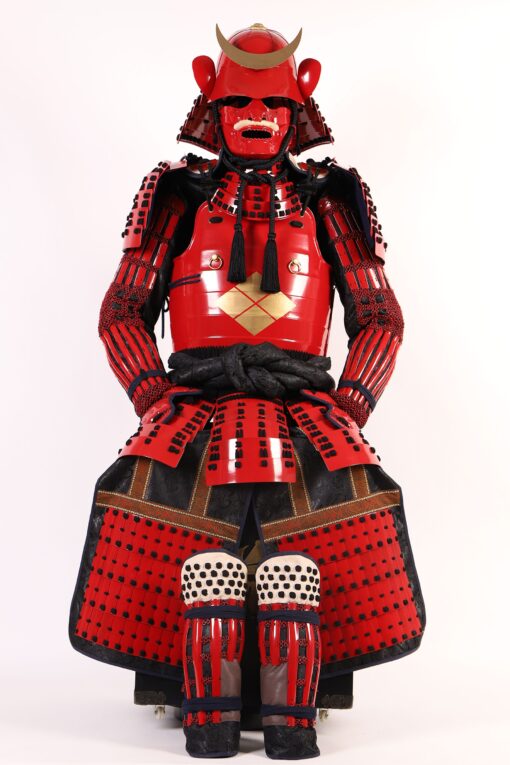 japanese armor handmade takeda clan japanese samurai armor with red scaled