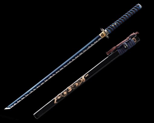 japanese straight sword handmade japanese straight sword full tang with 1