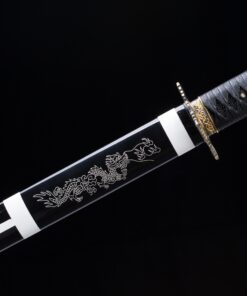 japanese straight sword handmade japanese straight sword with blue 5