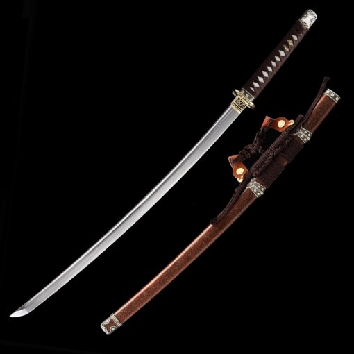 kodachi sword handmade japanese tachi odachi sword pattern steel full tang 2