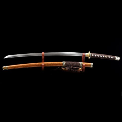 kodachi sword handmade japanese tachi odachi sword pattern steel full tang 3