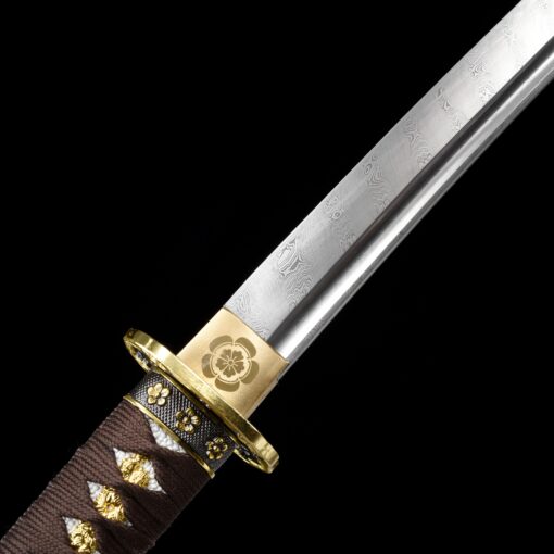 kodachi sword handmade japanese tachi odachi sword pattern steel full tang 8