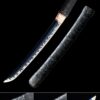 modern katana handmade modern japanese tanto sword with blue blade