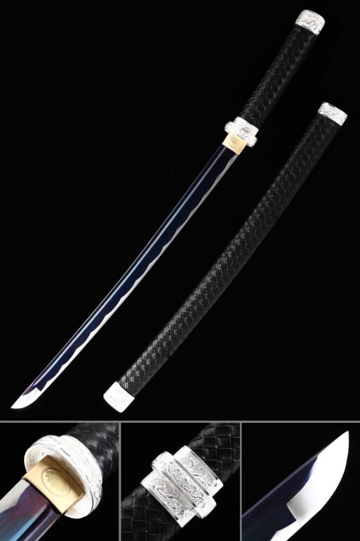 modern wakizashi handmade japanese wakizashi sword high manganese steel scaled