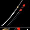 naginata sword handmade japanese naginata sword full tang with black