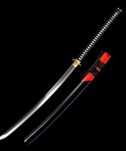 naginata sword handmade japanese naginata sword full tang with black 7