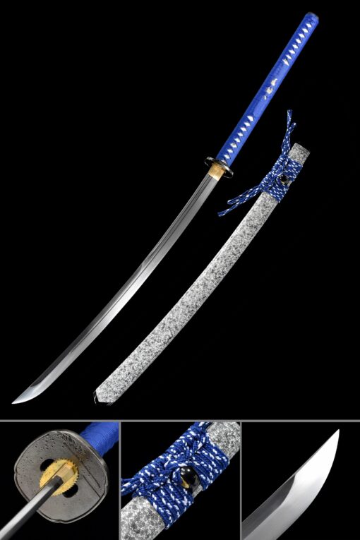 naginata sword handmade japanese naginata sword high manganese steel scaled