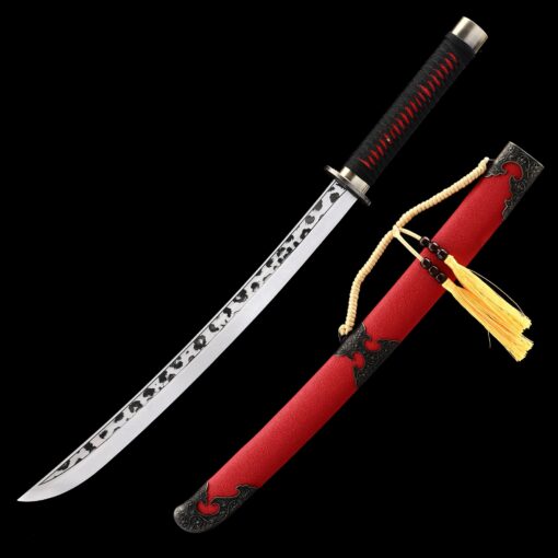 naginata sword handmade japanese naginata sword high manganese steel with 2