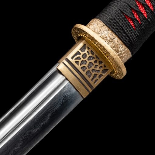 naginata sword handmade japanese naginata sword pattern steel full tang 1 1