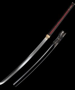 naginata sword handmade japanese naginata sword pattern steel full tang 1 7