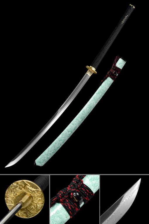 naginata sword handmade japanese naginata sword pattern steel with scaled