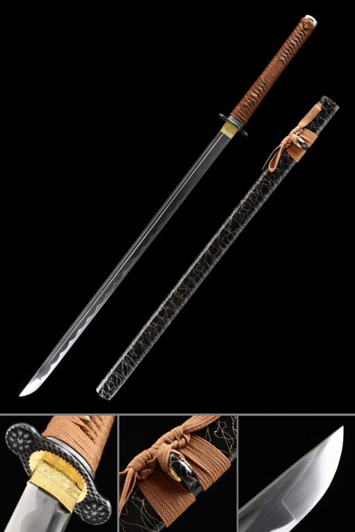 ninjato sword handmade japanese chokuto ninjato sword full tang truekatana scaled