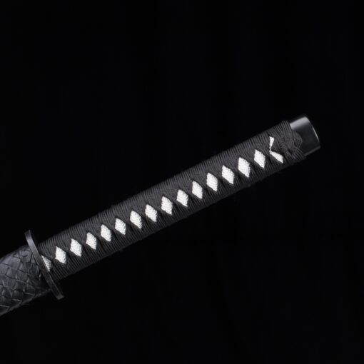 ninjato sword handmade japanese chokuto ninjato sword with black blade 1 4