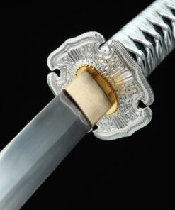 nodachi sword handmade japanese tachi odachi sword high manganese steel 4