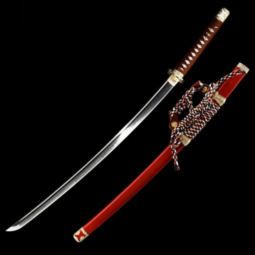 nodachi sword handmade japanese tachi odachi sword t10 folded clay tempered 2