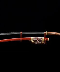 nodachi sword handmade japanese tachi odachi sword t10 folded clay tempered 3