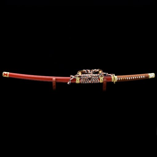 nodachi sword handmade japanese tachi odachi sword t10 folded clay tempered 4