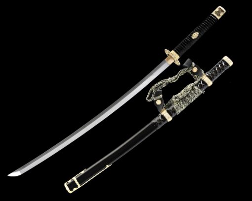 nodachi sword japanese tachi odachi sword high manganese steel with golden 1