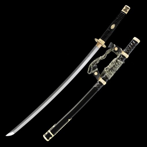 nodachi sword japanese tachi odachi sword high manganese steel with golden 2