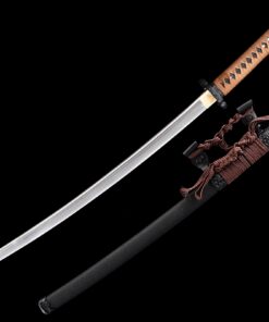 odachi sword handmade japanese tachi odachi sword pattern steel with black 1