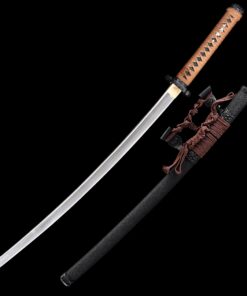 odachi sword handmade japanese tachi odachi sword pattern steel with black 2