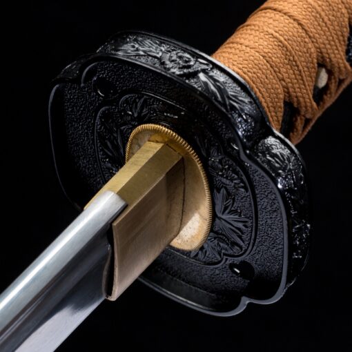 odachi sword handmade japanese tachi odachi sword pattern steel with black 8