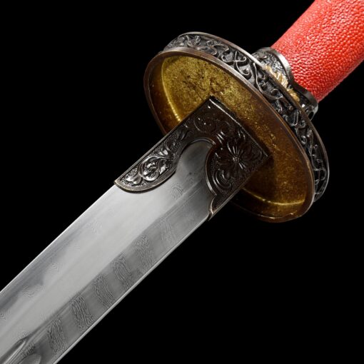 qing dao sword high performance chinese qing dynasty sword with red rayskin 1