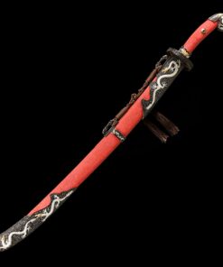 qing dao sword high performance chinese qing dynasty sword with red rayskin 6