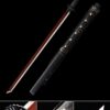 red ninja sword handmade japanese ninjato ninja sword with red blade