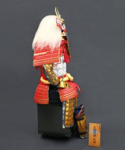 samurai armor handmade golden takeda clan japanese samurai armor with white 8