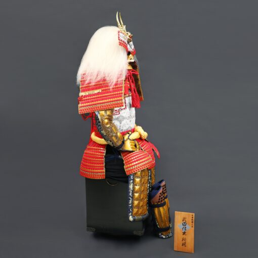 samurai armor handmade golden takeda clan japanese samurai armor with white 8