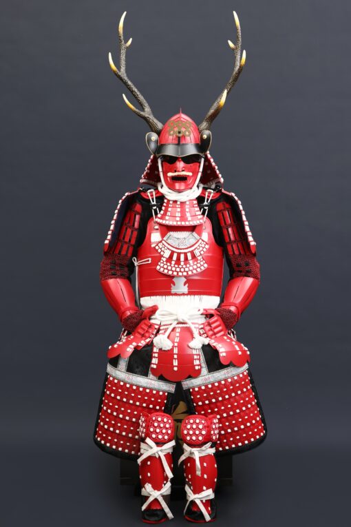 samurai armor handmade red japanese samurai armor for yukimura sanada with scaled