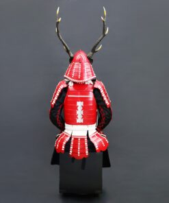 samurai armor handmade red japanese samurai armor for yukimura sanada with 6