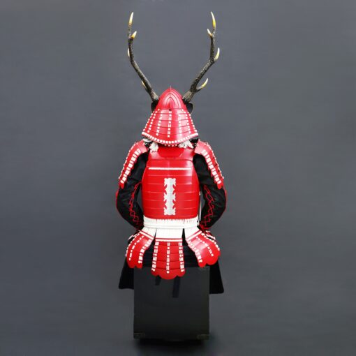 samurai armor handmade red japanese samurai armor for yukimura sanada with 6