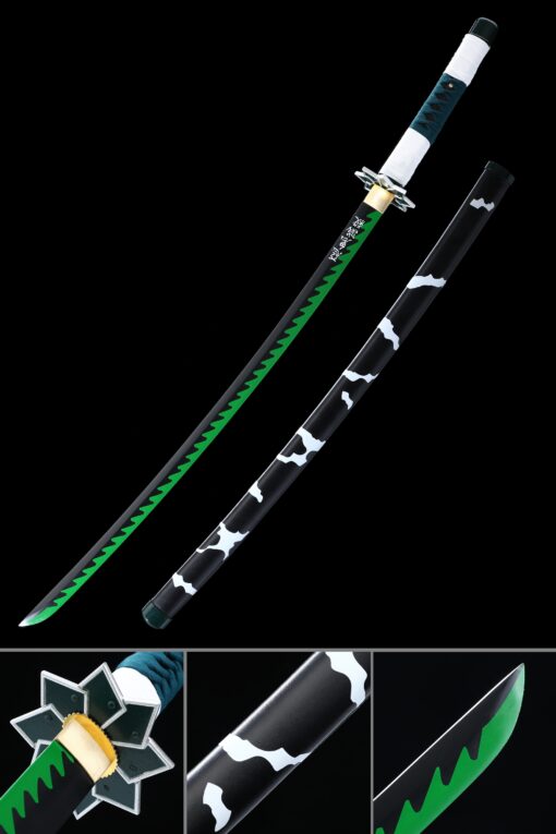 sanemi sword sanemi shinazugawas sword demon slayer sword kimetsu no scaled