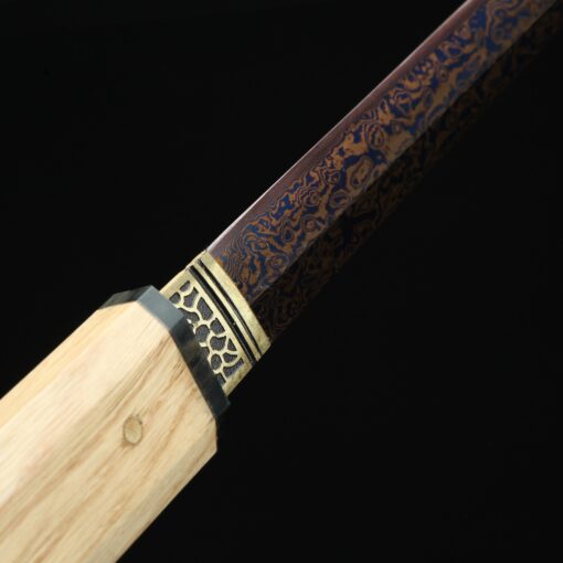 shikomizue sword handmade japanese shikomizue sword damascus steel 1 5