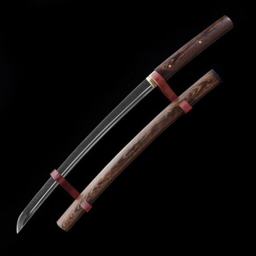 shirasaya katana handmade shirasaya wakizashi sword t10 folded clay 2