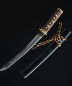 short japanese sword handmade short japanese tanto short pattern steel 1 2