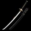 short katana handmade full tang wakizashi sword 1095 carbon steel with