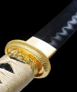 short katana handmade japanese tanto sword real hamon truekatana 3