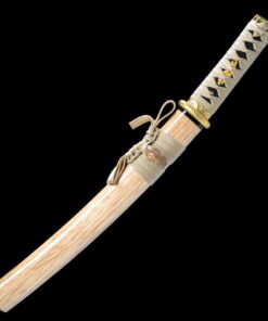 short katana handmade japanese tanto sword real hamon truekatana 4