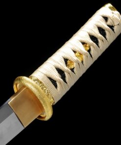 short katana handmade japanese tanto sword real hamon truekatana 5